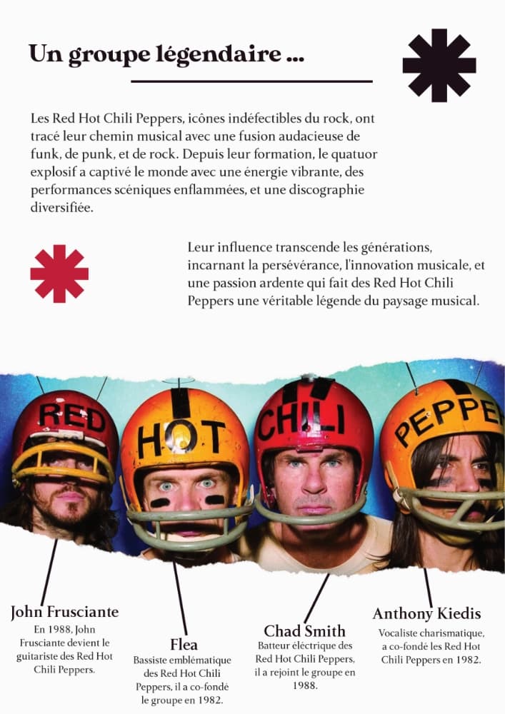 Galerie image 1 pour Affiche Red Hot Chili Peppers